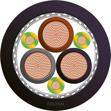 BETAdrive® C-FLEX 3x185+3x35mm² 3LPE