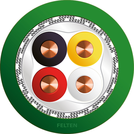 FieldLink® KNX/EIB 2x2x0.8 FRNC B2CA