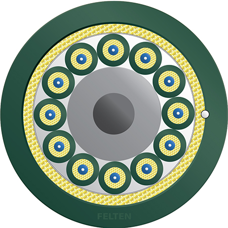 FiberConnect® AT-V(ZN)H(ZN)H 12G OM1+ STB M&O