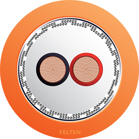 Silitherm FHLR2G2GCB2G 2x4mm² HV