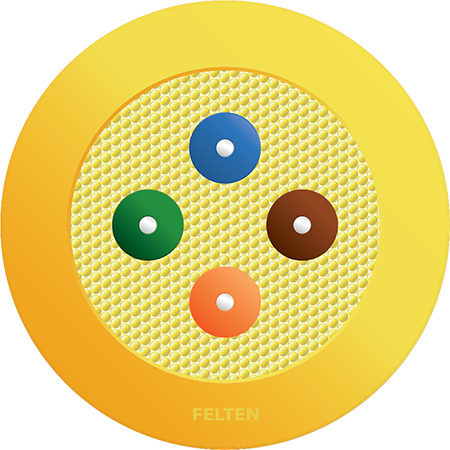 FiberConnect® I-V(ZN)H 4E9/125 OS2B STB Dca