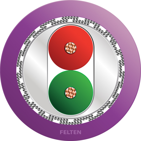 SeaLine® PB DP 2xAWG22/7 FRNC M&O SHF1
