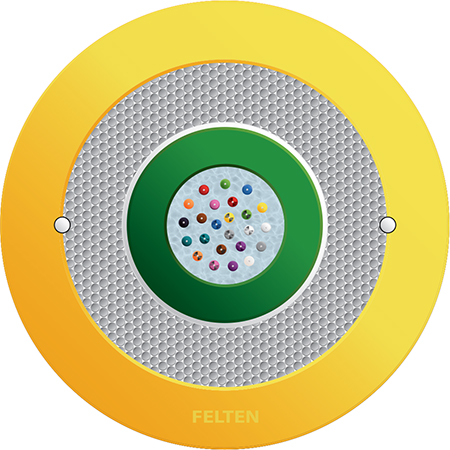 FiberConnect® U-D(ZN)BH 24G50/125 OM3B CI Dca