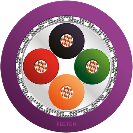 SeaLine® PB DP 2x2xAWG22/7 FRNC M&O SHF1