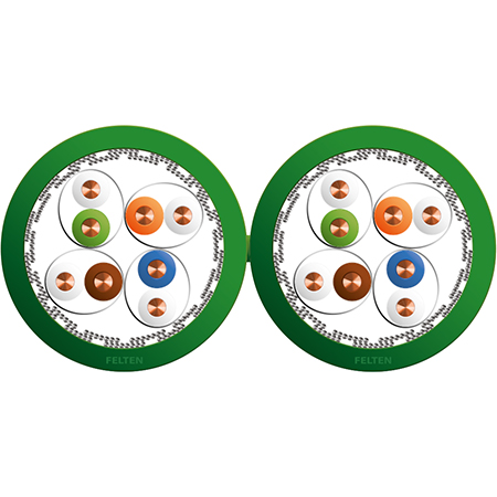 MegaLine® S/FTP 8P AWG22/1 Cat7A B2ca GN