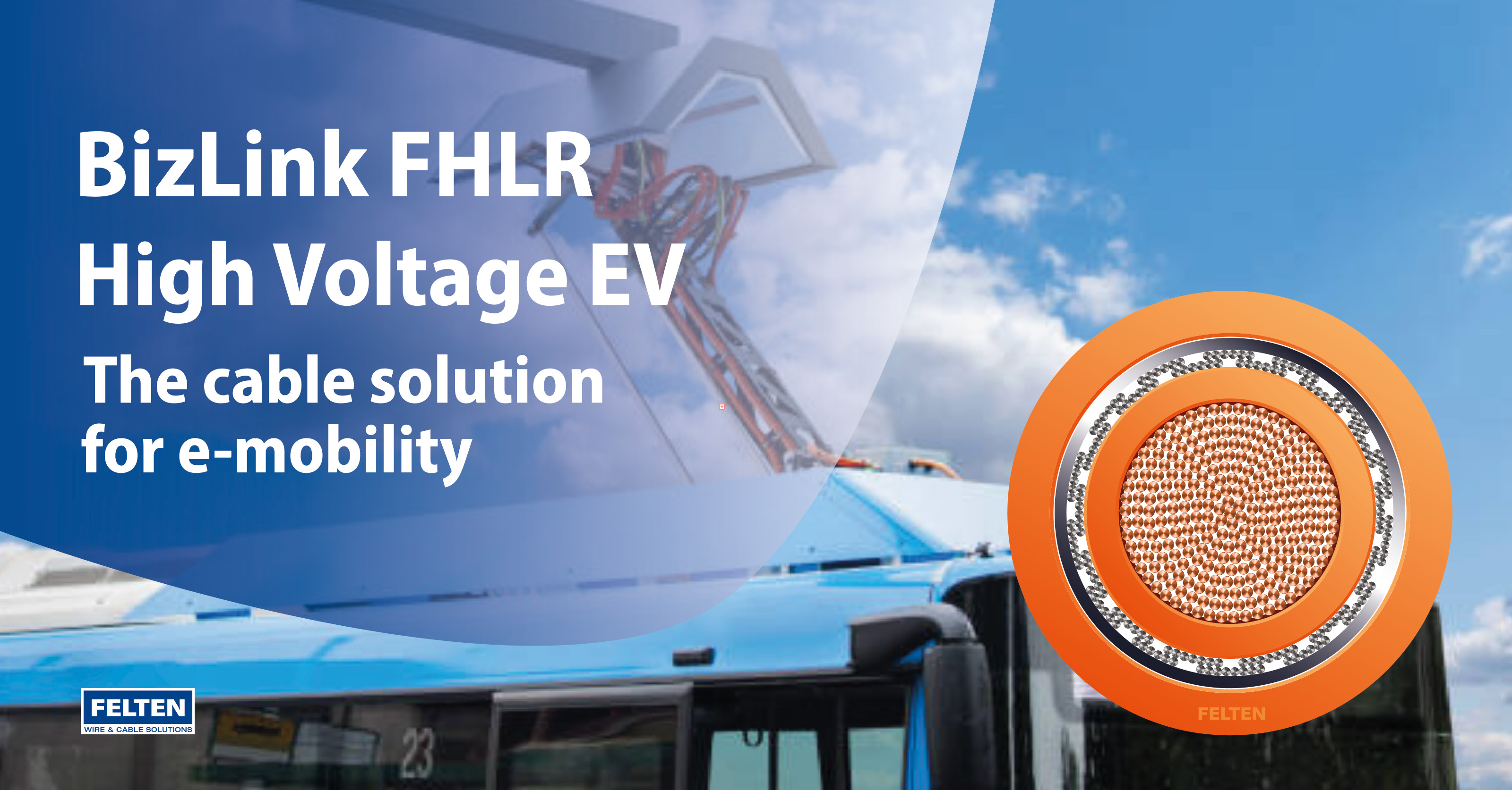 BizLink FHLR high voltage EV cable