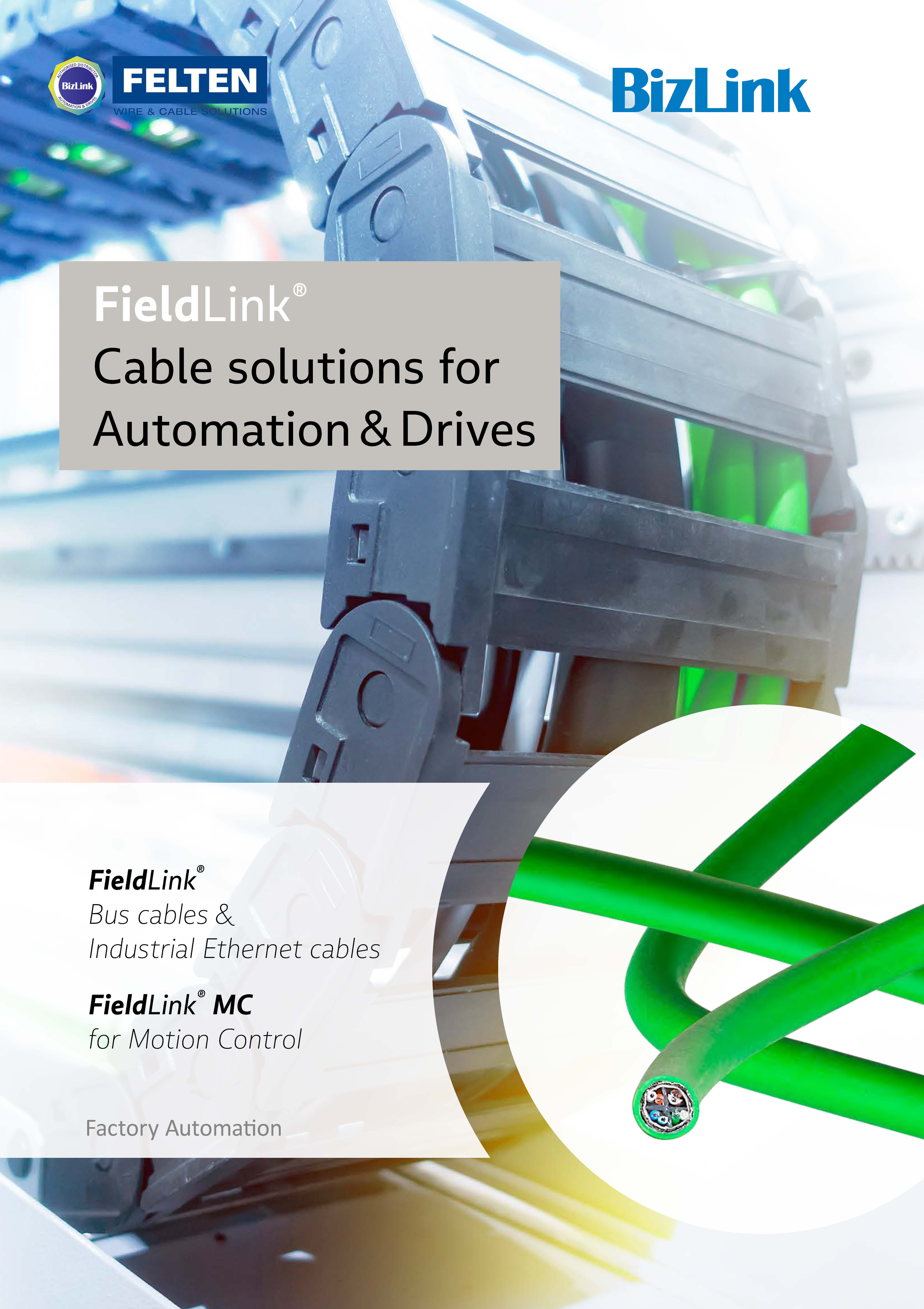 Fieldlink cables for Automation & Drives